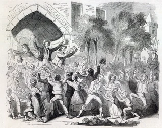 Ataque al asilo en Stockport en 1842
